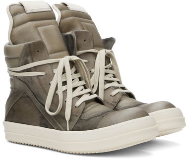 Sneakers och skor Rick Owens Rick Owens Hollywood Geobasket Grå | RR01E5894 LCT, 3