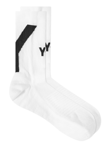 Strumpor Y-3 Sock Hi Vit | HZ4268