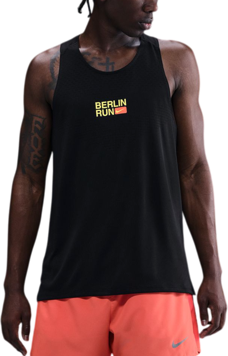 Linne Nike Nike Stride Berlin Marathon Men's Running Tank Svart | ih4074-010