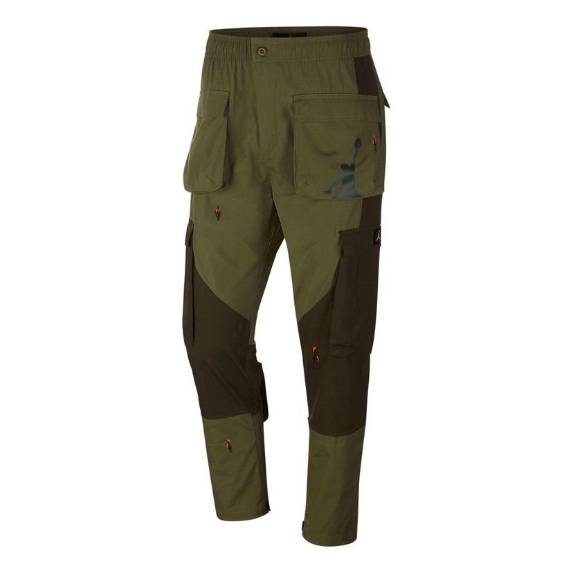 Cargo byxor Jordan Travis Scott Cargo Pants Grön | CQ4394-222