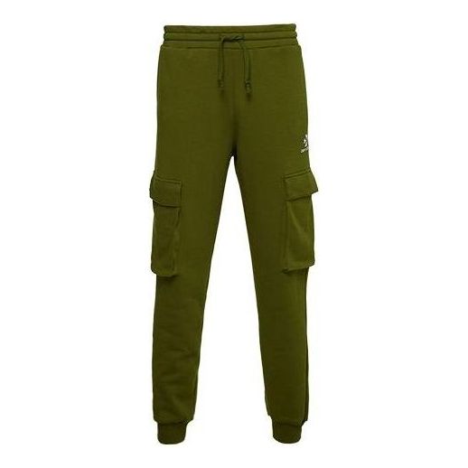 Cargo byxor Converse Star Chevron Embroidered Cargo Pants Grön | 10017878-A02