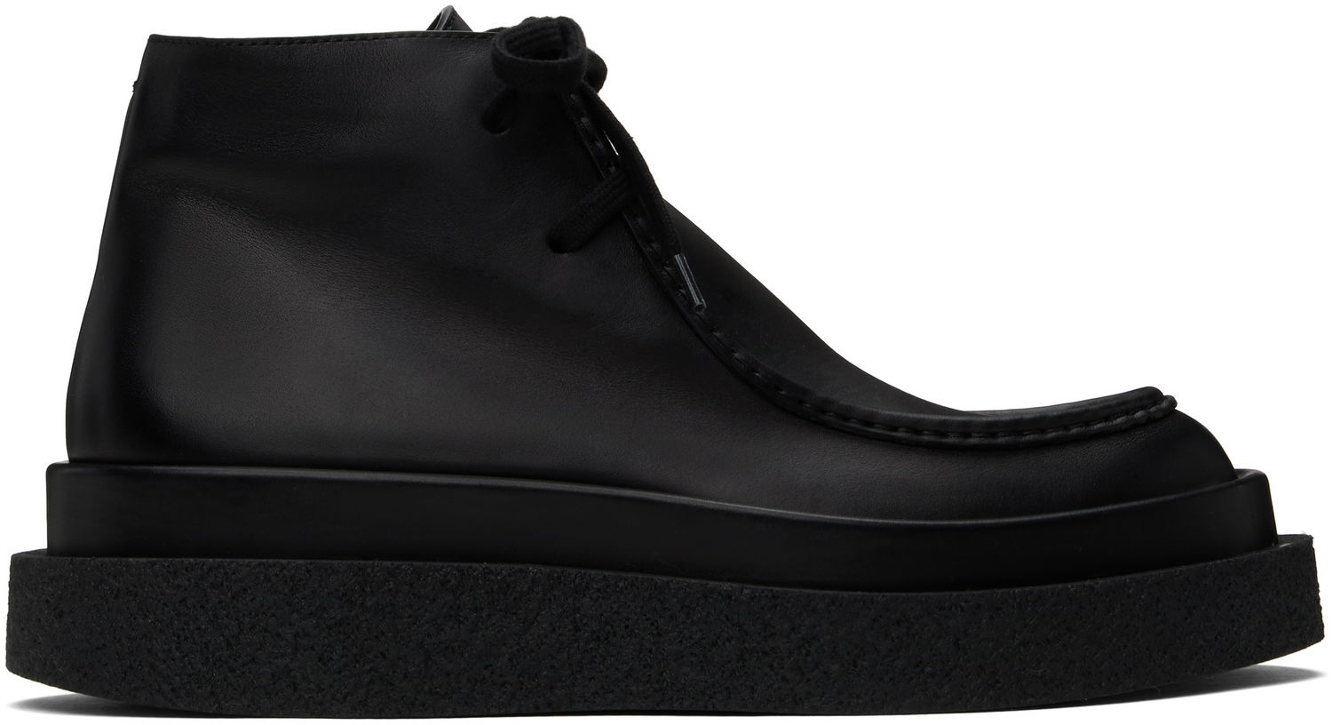 Sneakers och skor Jil Sander Jil Sander Low Lace-Up Boots Svart | J33ZJ0011_P4942, 0