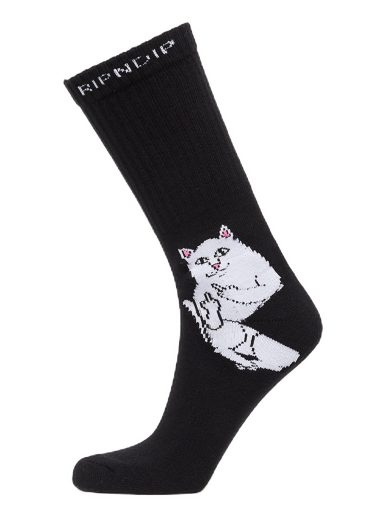 Strumpor RIPNDIP Lord Nermal Socks Svart | RND3583 NEW EAN