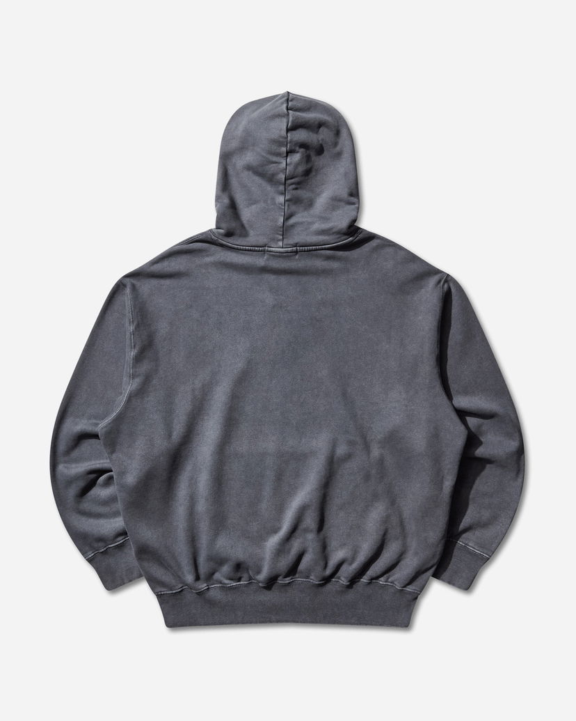 Sweatshirt BAPE Garment Dye College Pullover Hoodie Grå | 1L80114304 CHARCOAL