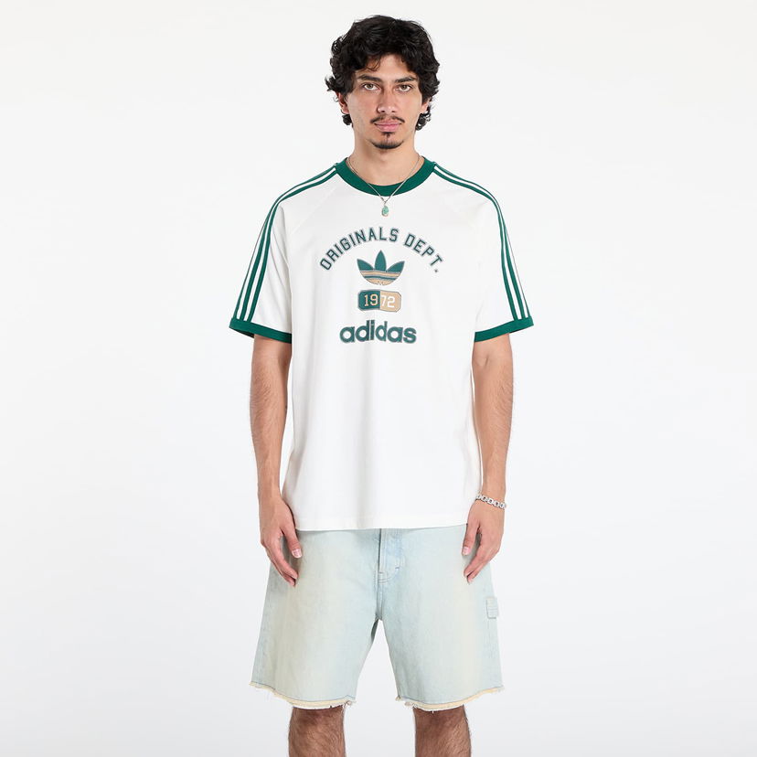 T-shirt adidas Originals 3-Stripes Originals Dept. Graphic Tee Vit | KD6266