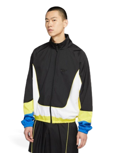 Jacka Nike Throwback Basketball Jacket Svart | CV1931-013