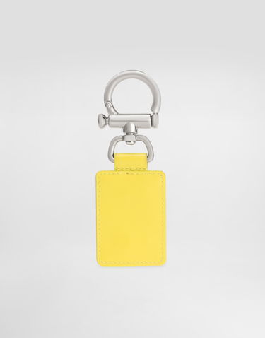 Nyckelringar Dolce & Gabbana Dolce & Gabbana Smooth Calfskin Keyring Gul | BP3439AV89389418, 1