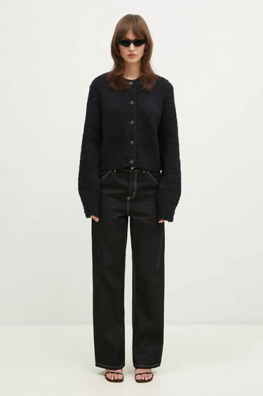 Sweater Samsoe Samsoe Samsoe Samsoe Sameryem Wool Cardigan Svart | F24400084, 4