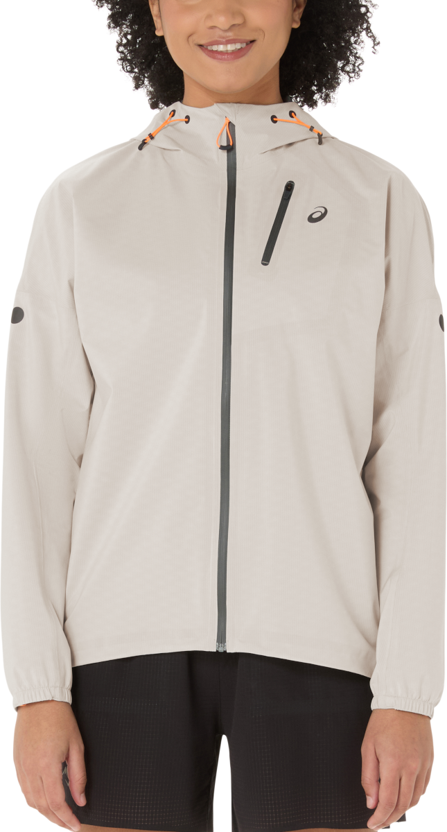 Jacka Asics Asics Fujitrail Elite Waterproof Hooded Jacket Beige | 2012d202-100