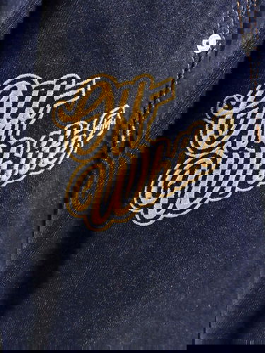 Shorts Off-White BERMUDA SHORTS - OFF WHITE Mörkblå | OMYC021S24DEN0024522, 4