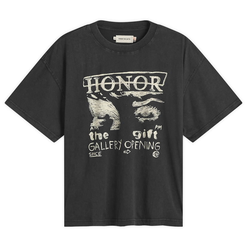 T-shirt Honor The Gift Art That Reflects Graphic T-Shirt Svart | HTG250347-BLK