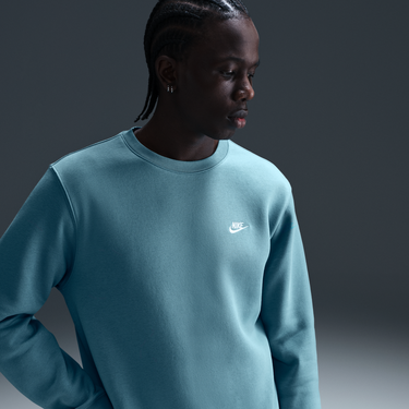 Sweater Nike Nike Club Fleece Crewneck Sweatshirt Turkos | FN3886-464, 0