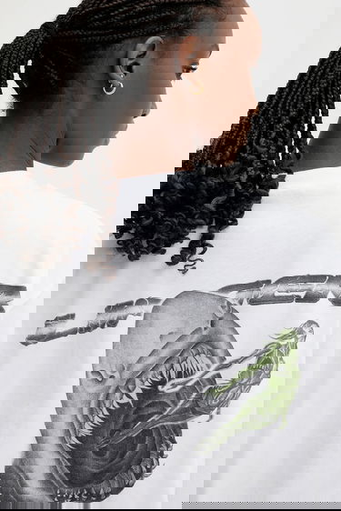 T-shirt Ottolinger Ottolinger Oversized T-Shirt Vit | 115.103415.01, 3