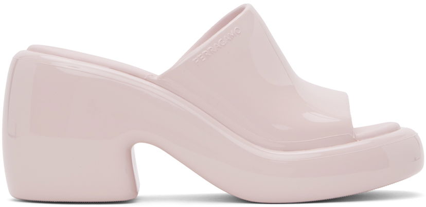Tillbehör FERRAGAMO Ferragamo Chunky Platform Sandals Rosa | 01H703 - 769624