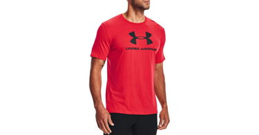 T-shirt Under Armour Tee Sportstyle Logo Röd | 1329590-601, 1