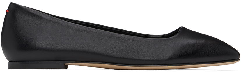 Kläder Aeyde Aeyde Ida Ballerina Flats Svart | A11-FL-RKLS8MFL-0122-800-007