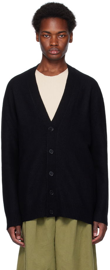 Sweater Jil Sander Button Cardigan Svart | J22HP0005_J14506, 0