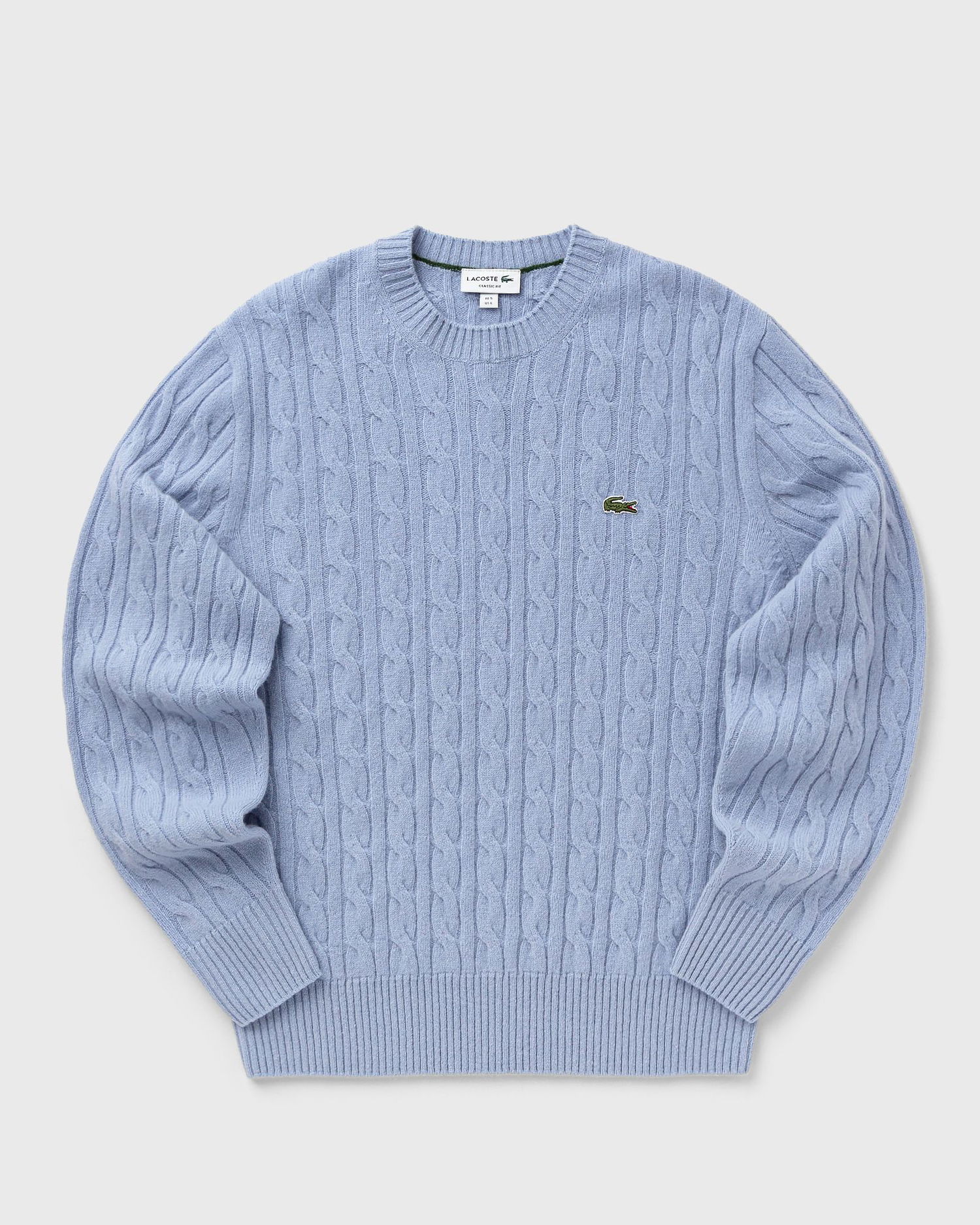 Sweater Lacoste Lacoste Cable Knit Sweater Blå | AH2924-HBP, 0