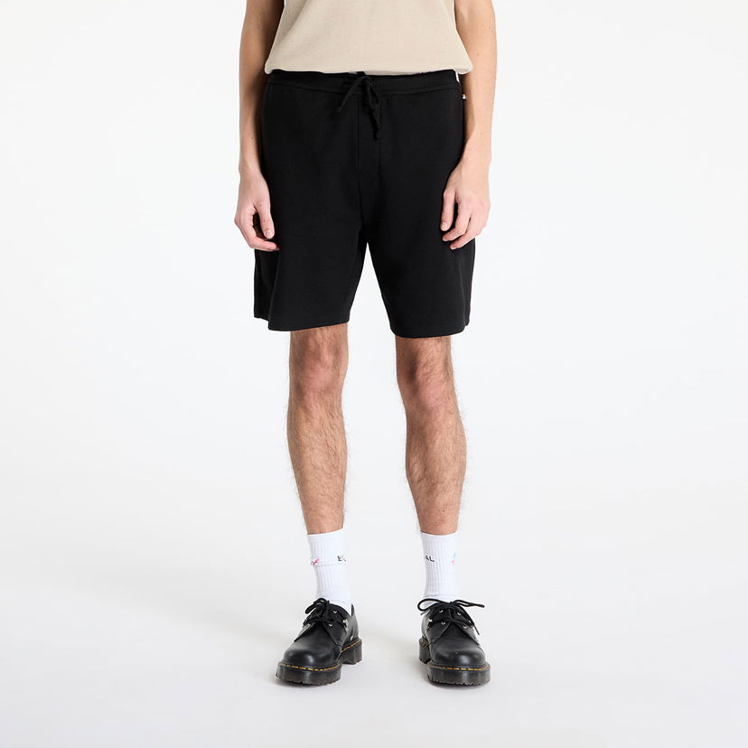 Shorts BOSS Hugo Boss Waffle Shorts Svart | 50535884-001