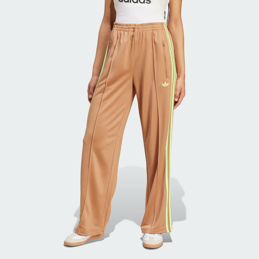 Träningsbyxor adidas Performance Adicolor Classic Firebird Loose Track Pants Brun | JW1230