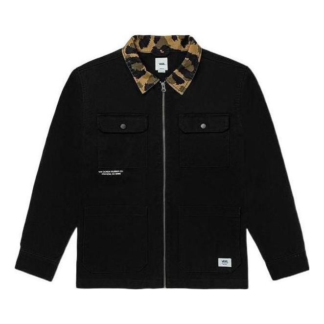 Bomberjacka Vans Print Mash Up Jacket Svart | VN0A7SDLBLK
