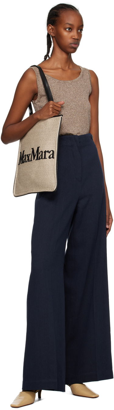 Linne Max Mara Elica Tank Top Brun | 2393611232600 MM12134, 4