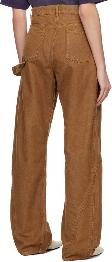 Jeans JW Anderson JW Anderson Twisted Workwear Jeans Brun | DT0115-PG1756, 2