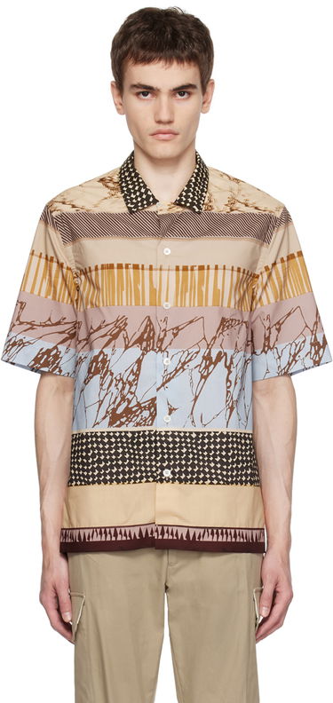 Skjorta Paul Smith Paul Smith Assembled Stripe Pattern Shirt Flerfärgad | M1R-905U-L02114, 0