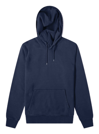Sweatshirt Colorful Standard Classic Organic Popover Hoody Mörkblå | CS1006NBL