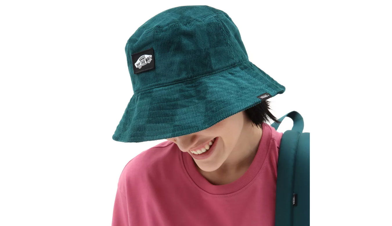 Hatt Vans Corduroy Bucket Hat Blå | VN0A7RXK60Q, 1