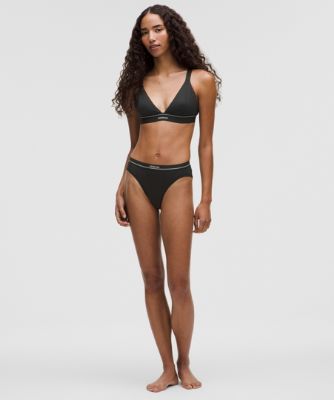 Trosor lululemon High-Rise Stretch Cotton Bikini Briefs Svart | prod20002459, 5