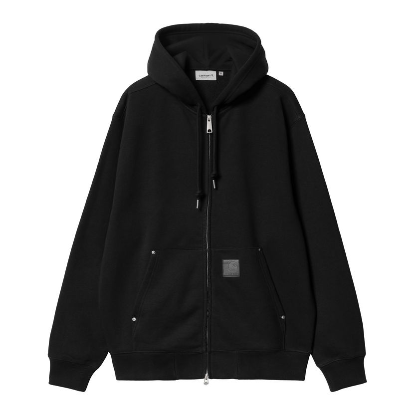 Sweatshirt Carhartt WIP Hooded Eldon Sweat Jacket Svart | I034428_9
