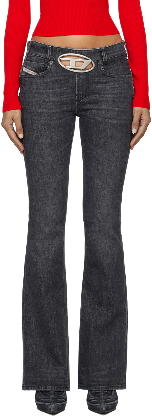 Jeans Diesel Bootcut & Flare 1969 D-Ebbey Jeans Svart | A11456 0CKAH