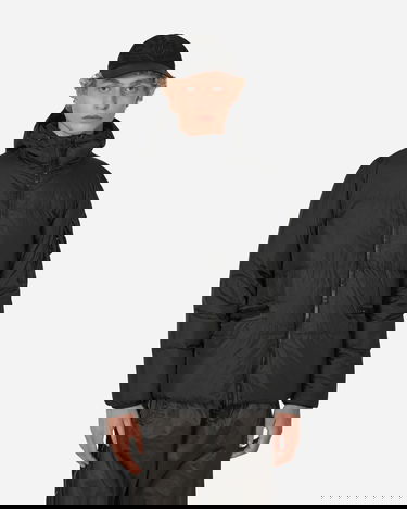 Pufferjacka Stone Island Crinkle Reps Down Jacket Svart | 771540223-V0029, 0