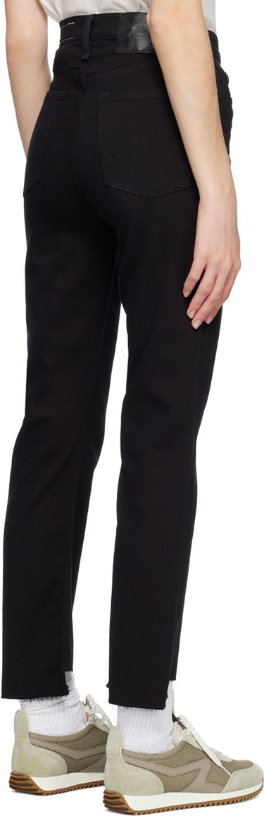 Jeans rag & bone Wren Straight Leg Jeans Svart | WDD23S2913N5BN, 2