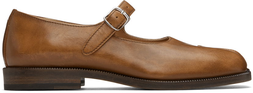 Sneakers och skor Maison Margiela Maison Margiela Tabi Mary Jane Loafers Brun | S39WL0119 P8227