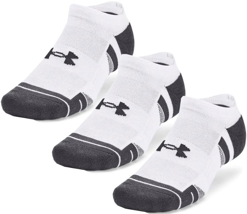 Strumpor Under Armour Perfromance Tech Socks - 3 pack Vit | 1379503-100, 0