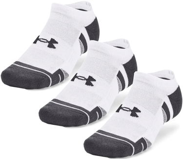 Strumpor Under Armour Perfromance Tech Socks - 3 pack Vit | 1379503-100, 0
