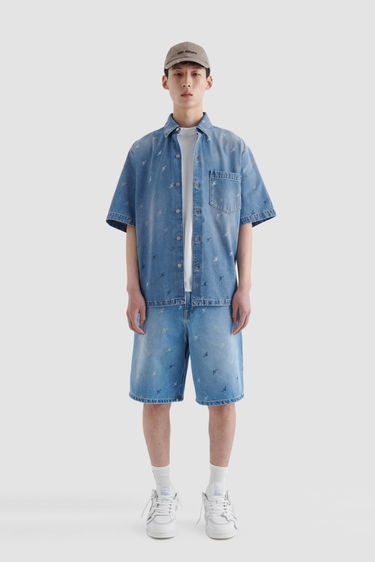 Skjorta AXEL ARIGATO Miles Shirt Blå | A2084001, 4