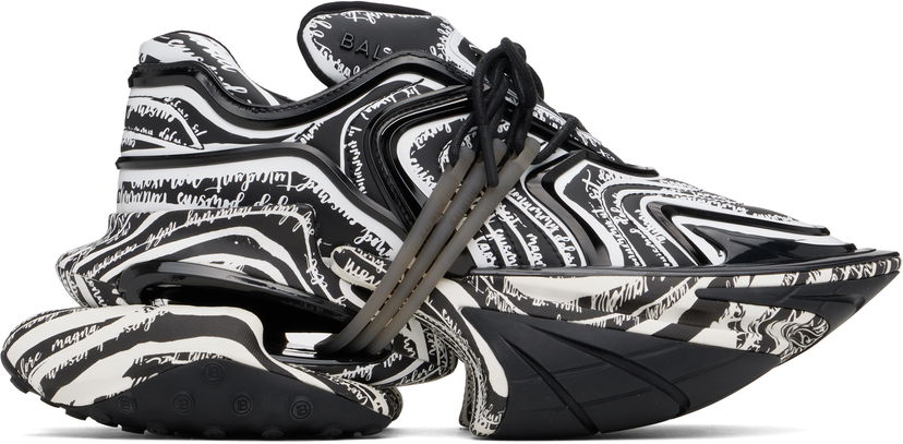 Sneakers och skor Balmain Balmain Unicorn Wave Svart | EM1VI362KRCT