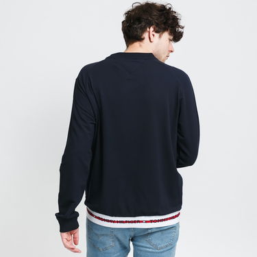Sweatshirt Tommy Hilfiger HWK LongSleeve Track Top Mörkblå | UM0UM01928DW5, 3