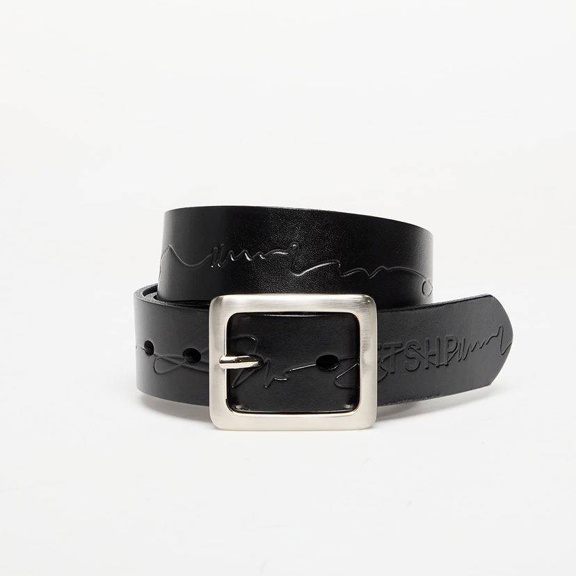 Bälten Footshop FTSHP Leather Belt Svart | FTSHP_487