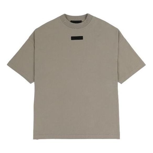 T-shirt Fear of God Fear of God Essentials Crewneck T-Shirt Beige | 125SP244195F, 0