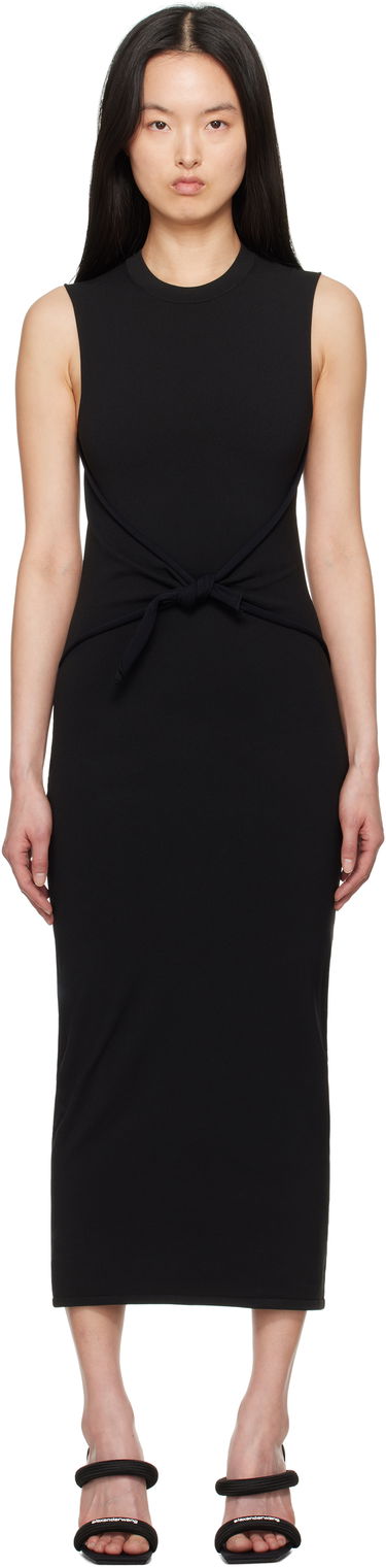 Klä Alexander Wang Alexander Wang Pre-Styled Bodycon Maxi Dress Svart | 1KC2256052, 0