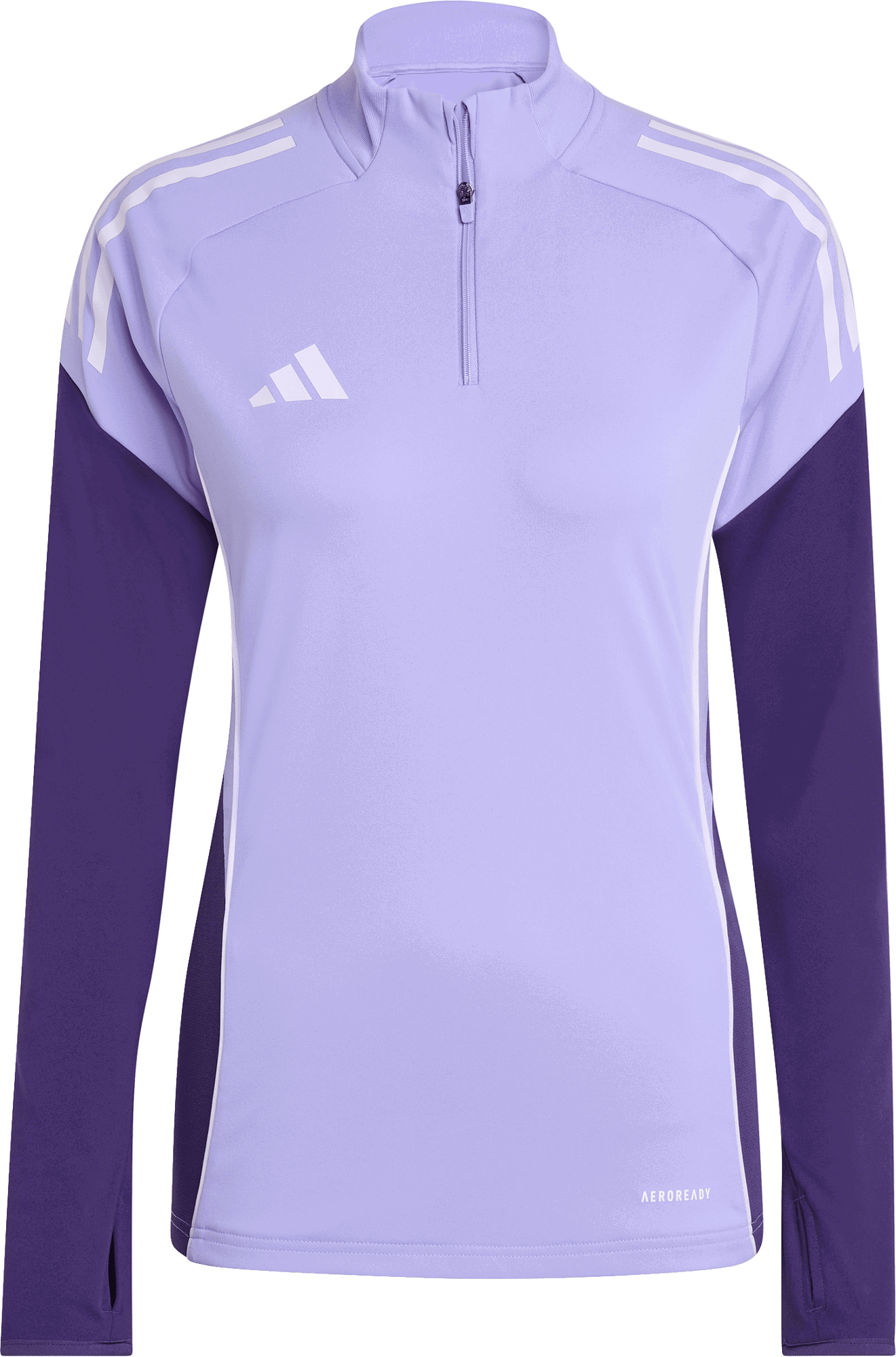 Träningsoverall adidas Performance Tiro 25 Competition Training Quarter-Zip Top Purpur | JW4385, 1