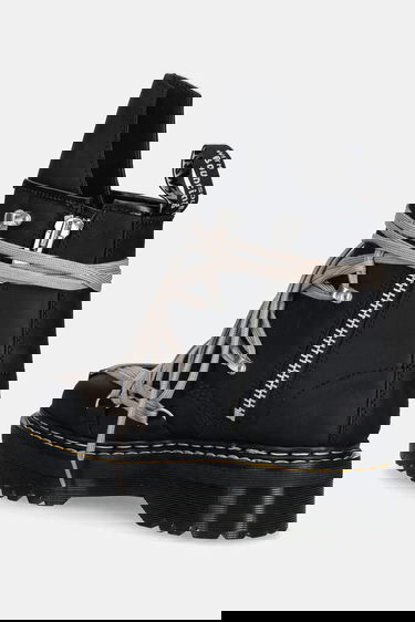 Sneakers och skor Rick Owens Rick Owens DRKSHDW x Dr. Martens 1460 Quad Sole Megalace® Boot Svart | DM02E6812.8001, 2