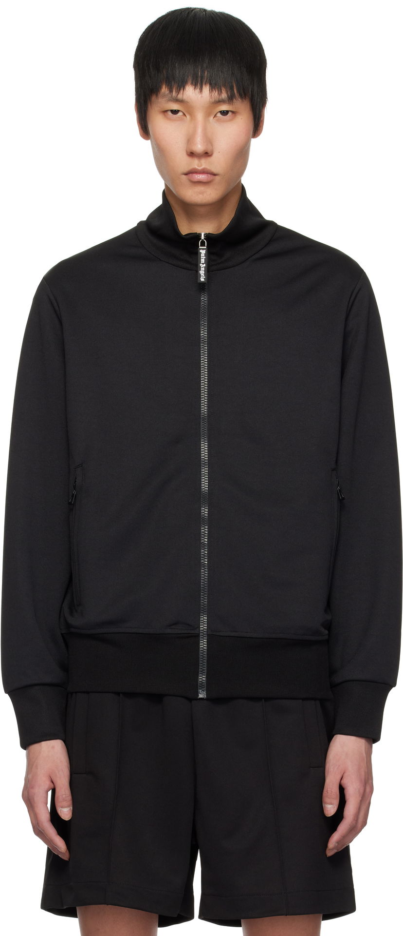 Jacka Palm Angels Palm Angels Track Jacket Svart | PMBD089S25FAB0011003