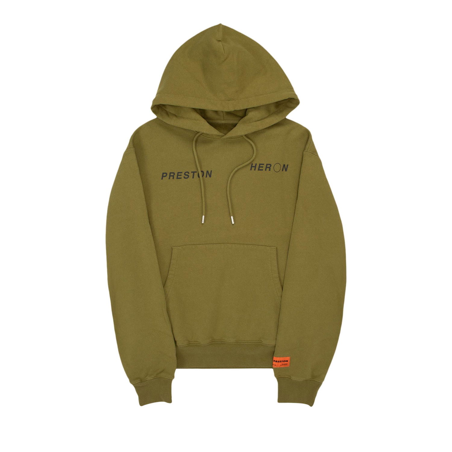 Sweatshirt HERON PRESTON HPC Inc Hoodie Grön | HMBB024F22JER0075510, 1