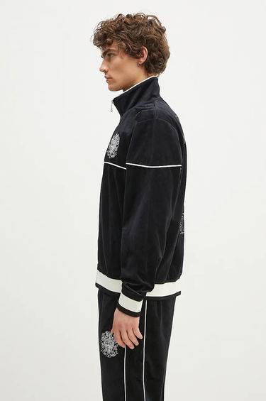 Sweatshirt BILLIONAIRE BOYS CLUB Velour Track Top With Application Svart | B24342, 1