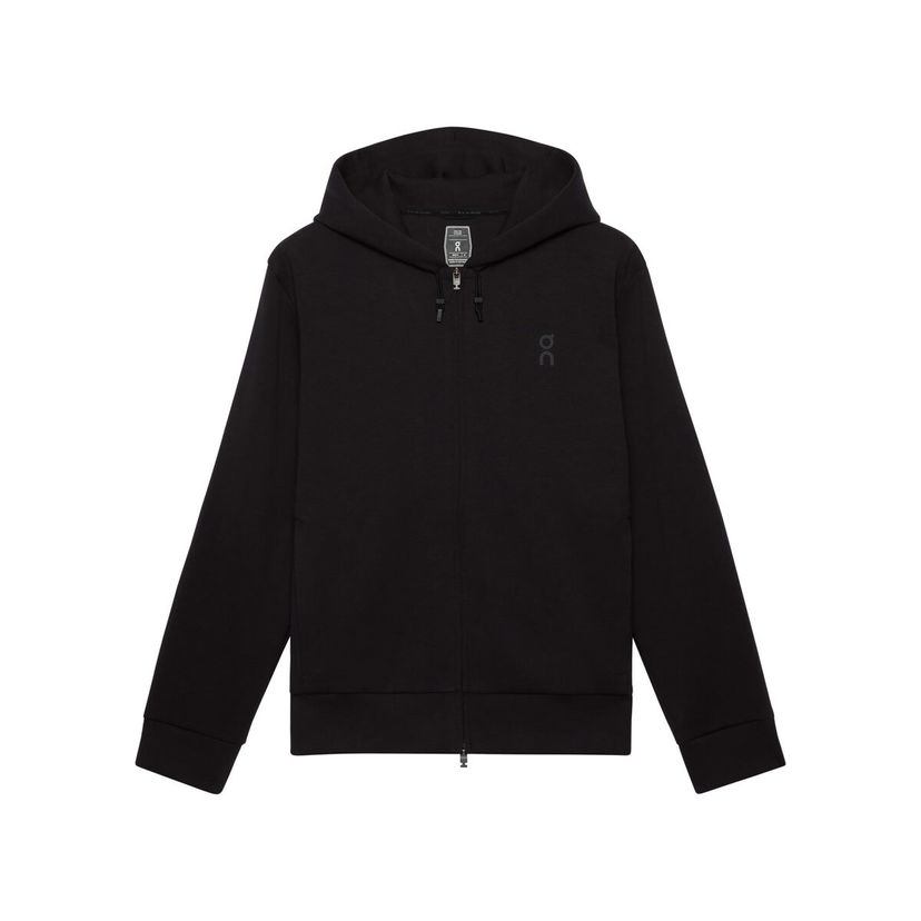 Sweatshirt On Running Focus Tech Zip Hoodie Svart | 1MF30300553